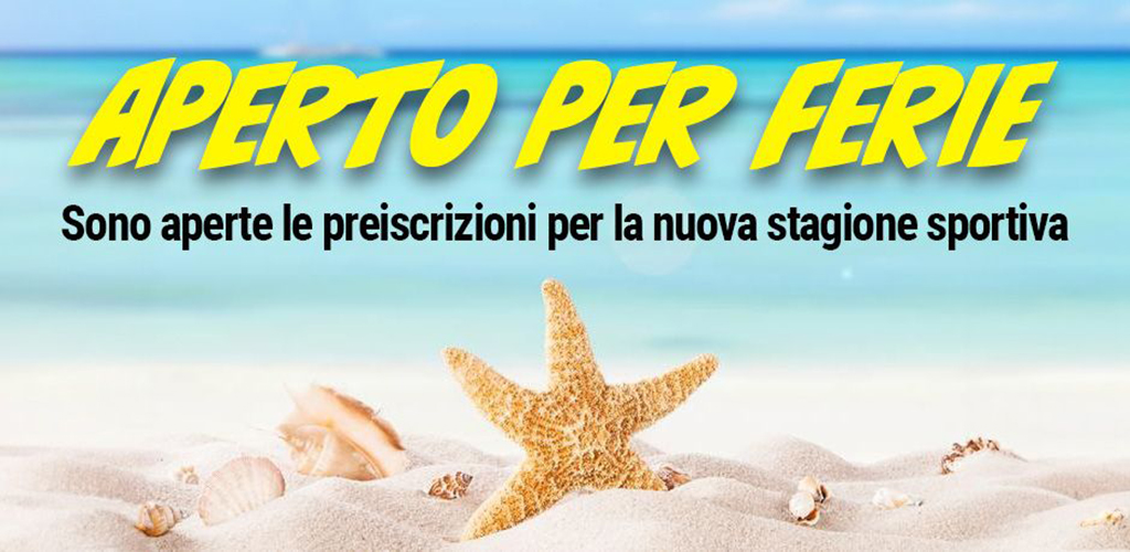 Clicca su Pre iscrizioni nuova stagione 25-26